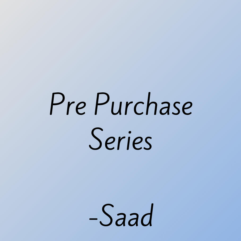 Pre purchase sequences